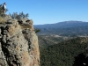 standing on cliffs